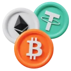 All cryptocurrencies are supported at Dinky Bingo Online Casino
